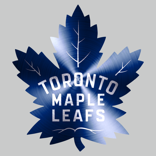 Toronto Maple Leafs Stainless steel logo vinyl decal